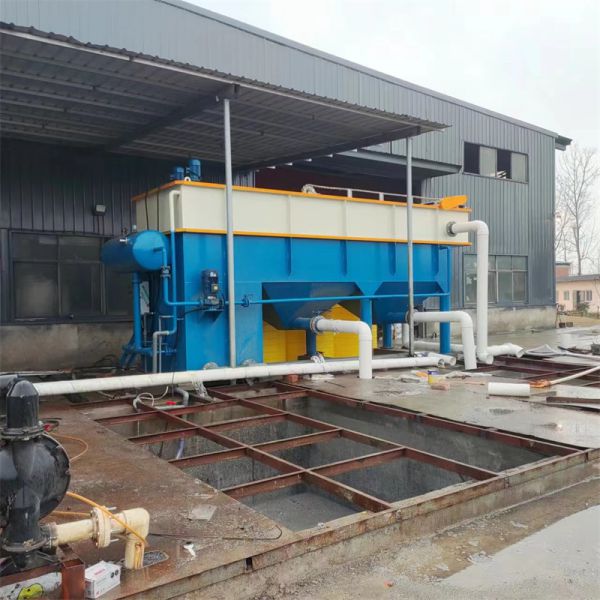 天津屠宰场污水处理现场