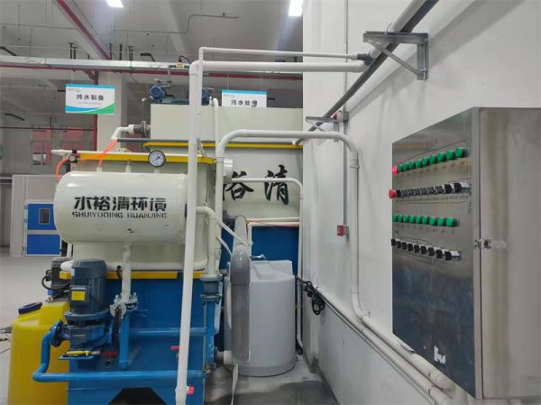 河南医疗污水处理现场